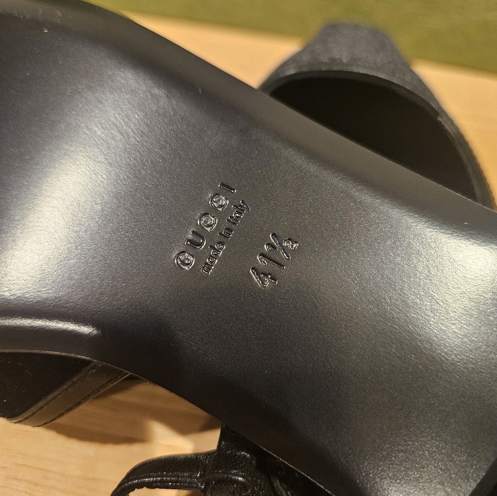 Gucci GG-jacquard Velvet Slingback Flats - Picture 8 of 10